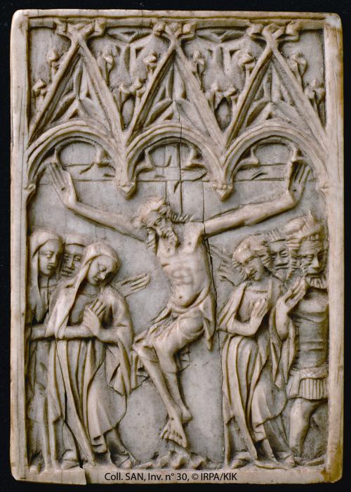 Panel, 1 register, 3 arches across (frise d'arcatures; plaquette) (Front)