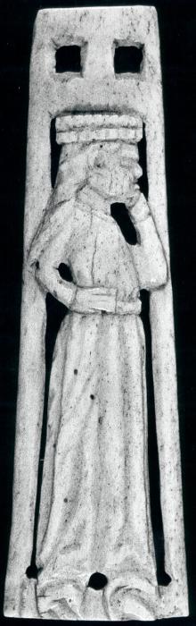Openwork relief (probably fragment of a handle; appliqué ajouré) (Front)