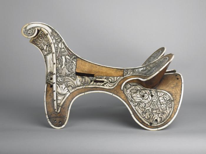 Saddle (selle) (Left side)