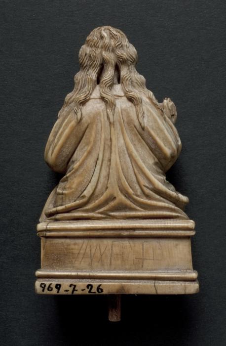 Statuette or pommel (Back)