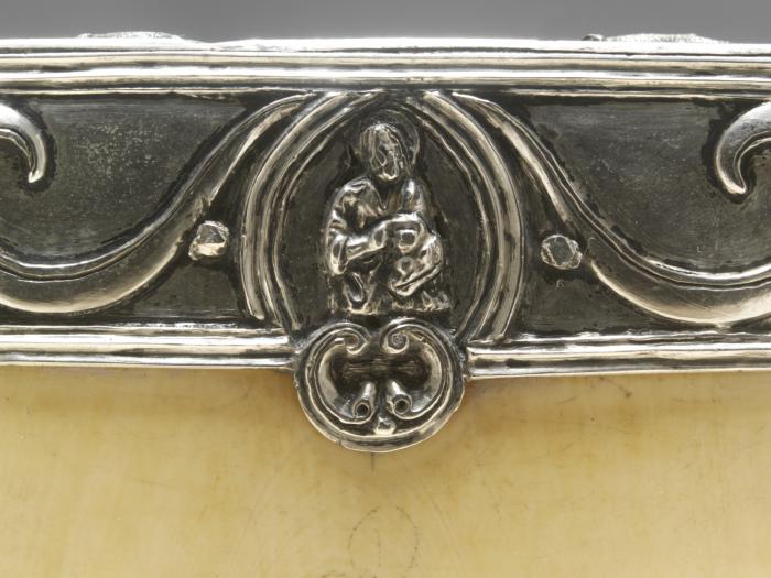 Diptych, 3 registers, 4 arches across (frise d'arcatures) (Mount, detail, wing, right)