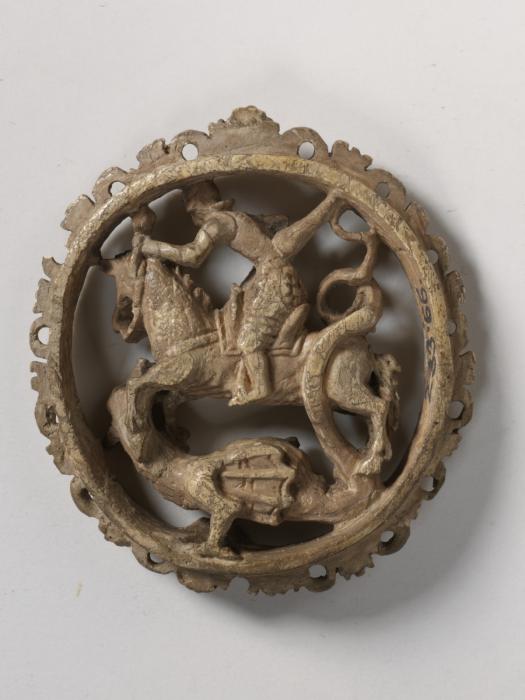 Openwork medallion (médaillon ajouré) (Back)