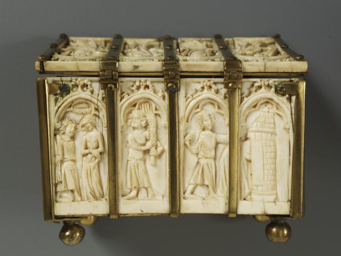Casket (coffret; frise d'arcatures) (Body, back)