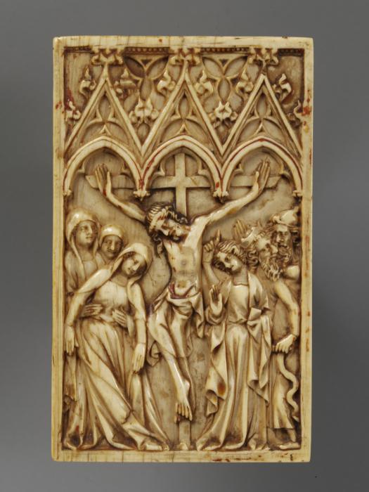 Writing tablet, 1 register, 3 arches across (frise d'arcatures; plaquettes; tablette à écrire) (Front)