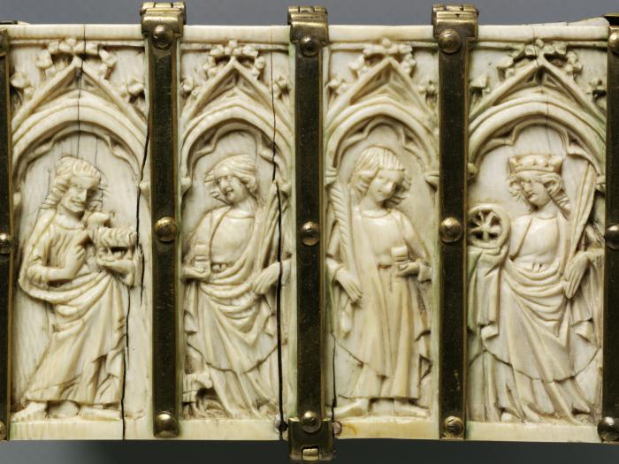Casket (coffret; frise d'arcatures) (Lid)