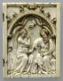 Wing, right (fragment of a diptych), 1 register, 1 arch across (plaquette) (Front)