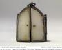 Openwork gabled triptych, 1 register (ajouré) (Front, closed)