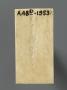 Panel (part of a box), 1 register (boite) (Back)