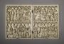 Diptych, 2 registers, 7 arches across (frise d'arcatures; colonnettes) (Front)