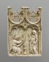 Panel, 1 register, 1 arch across (plaquette) (Front)