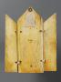 Gabled triptych, 1 register (colonnettes) (Back)