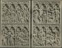 Diptych, 2 registers, 4 arches across (frise d'arcatures, colonnettes) (Front)