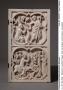 Diptych, 2 registers, with quatrefoils (quatre-feuilles) (Wing, right, front)