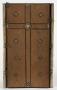 Polyptych, 3 registers (wings), openwork panels, ogee arches (tabernacle; ajouré; colonnettes) (Back, closed)