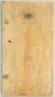 Wing, left (part of a diptych), 2 registers, bands of rosettes (décor de roses) (Back)