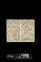 Panel (fragment of a casket), 1 register, 2 arches across (coffret; frise d'arcatures) (Front)