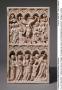 Diptych, 2 registers, 5 arches across (frise d'arcatures) (Wing, left, front)