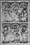 Writing tablet (?), 2 registers, 3 arches across (frise d'arcatures; tablette à écrire) (Front)