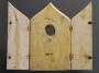 Ogee-shaped triptych, 1 register (Back)
