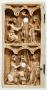Wing, left (fragment of a diptych), 2 registers, 1 full and 2 half arches across (frise d'arcatures) (Front)