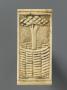 Panel (part of a box), 1 register (boite) (Front)