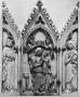 Gabled triptych, 1 register, with arches (Front)