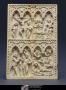 Wing, left (fragment of a diptych), 2 registers, 4 arches across (frise d'arcatures; colonnettes) (Front)