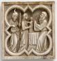 Panel, 1 register, with quatrefoil (quatre-feuille) (Front)