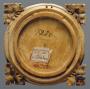 Mirror case, frame of 9 lobes (valve de miroir) (Back)