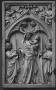 Diptych, 1 register, 1 arch across (plaquettes) (Wing, left)