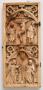 Wing, left (part of a diptych), 2 registers, 1 arch across (Front)