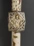 Painted crozier (crosse) (Detail, knop)