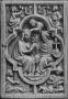 Diptych, with quatrefoils (quatre-feuille) (Wing, left)