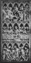 Diptych, 3 registers, 5 arches across (frise d'arcatures) (Wing, left)