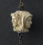 Complete rosary of 58 beads, 4 faces (chapelet) (Detail)