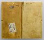 Diptych, 1 register, 1 arch across (plaquettes) (Back)