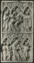 Wing, right (part of a diptych), 2 registers, 3 arches across (frise d'arcatures) (Front)