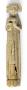 Handle of hair parter (gravoir) or knife handle (manche de couteau) (Front)