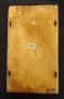Centre panel (fragment of a triptych or polyptych), 2 registers, 3 arches across (frise d'arcatures; colonnettes) (Back)