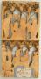 Openwork wing, right (fragment of a diptych), 2 registers, 4 arches across (frise d'arcatures; colonnettes; plaque ajourée) (Back)