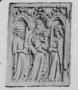 Wing, left (fragment of a diptych), 1 register, 1 arch across (plaquette) (Front)