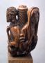 Fragment of a staff or crozier (?), 3 faces (Front)