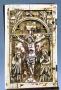 Wing, left (fragment of a diptych), 1 register, 1 arch across (plaquette; colonnettes) (Front)