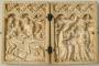 Diptych, 1 register, 3 arches across (plaquettes; frise d'arcatures) (Front)