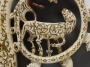 Painted crozier (crosse) (Detail)