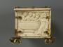 Casket, with arches (coffret; frise d'arcatures) (End, right)