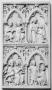 Writing tablet, 2 registers, 2 arches across (tablette à écrire; frise d'arcatures; colonnettes) (Front)