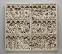 Diptych, 3 registers, 5 arches across (frise d'arcatures; colonnettes) (Front)