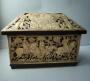 Casket with pitched lid (coffret) (Back)