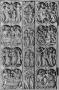 Diptych, 4 registers, with quatrefoils and arches (quatre-feuilles) (Wing, left)